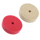 2pcs 75mm 3 Inch Nylon Fiber Wheel Buffing Polishing Wheel with 10mm Bore for