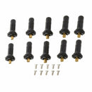 10x Rubber Valve Stem Tire Sensor Service TPMS For GM Buick Ford Encore Cadillac