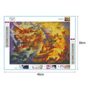5D DIY Full Drill Square Diamond Painting Butterfly Beauty Cross Stitch Kit