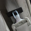 Stylish Seat Belt Adjusting Clip Tension Adjuster for Car Pack of 2 Black