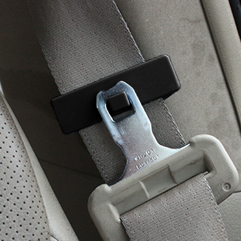 Stylish Seat Belt Adjusting Clip Tension Adjuster for Car Pack of 2 Black
