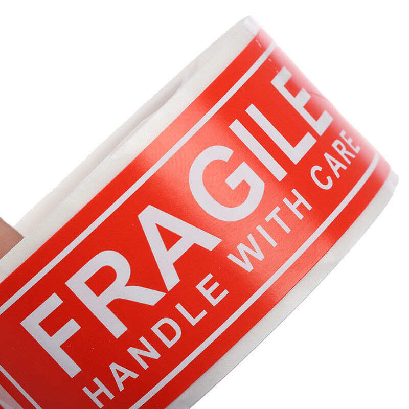150Pcs/Roll Fragile Label Stickers Handle with Care Thank You Warning Si Hn
