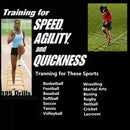 Durable 10 Rung 15 Feet 5M Agility Ladder for Soccer Speed Training
