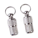 New 2pcs Popular Anti-Lost Stainless Steel Dog Tag Cat Tag Pet ID Name Tag Tube