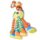 Infant Baby Development Soft Giraffe Animal HandbellsTHattles Handle Toys-OZ