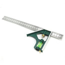 45 / 90 Degree Combination Square Angle Ruler Protractor Measuring Tools