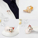 Christmas Snowman Brooch Corsage Gifts Banquet Pins Decorations Badge New Y