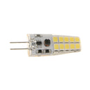 G4 Silicone Crystal LED Corn Light Bulb 3W DC 12V Lamp 20Pcs LED White