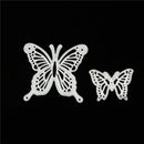 2pcs Butterflies Metal Cutting Dies for DIY Scrapbook Album Paper Cards Makin JR
