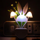 Creative Mushroom LED Avatar Night light Bed Sensor Lamp Romantic Ambient