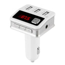 Car Kit Handsfree Wireless Bluetooth FM Transmitter LCD MP3 Player USB Char