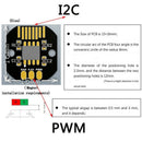 As5600 Absolute Value Encoder Pwm/I2C Port Precision 12 Bit Brushless Gimba