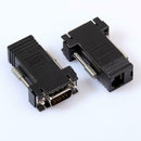 VGA Extender Female/Male to Lan Cat5 Cat5e/6 RJ45 Ethernet Female Adapter