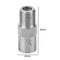 2x RF Coax F Female to F Female TV Antenna Coaxial Connector 9.5TV Coaxial Plug