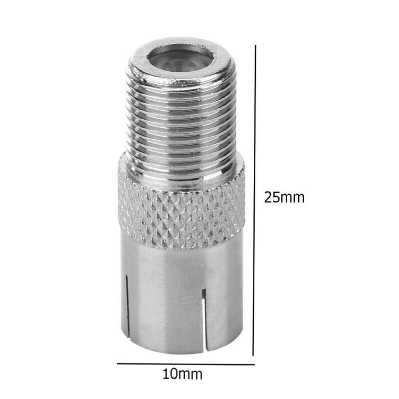 2x RF Coax F Female to F Female TV Antenna Coaxial Connector 9.5TV Coaxial Plug