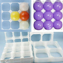 10PCS 9-Grid Balloons Square Shaped Modeling Tool Wall Party Wedding Home Decor