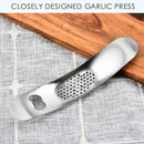 Kitchen Gadgets Stainless Steel Garlic Press Crusher Peeler Cooking Tools