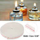 4.5m/15ft Flat Cotton Oil Lamp Wick Roll For Oil Lamps LanternsB Gw