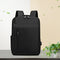Nylon Backpack Men Women Laptop Mochila Big Capacity Travel Bagpack (Black)