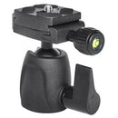 1X(Bexin H26 Mini 360 Angle Panoramic Rotation 1/4 Inch 3/8 Inch Tripod Bal