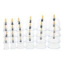 24 Pieces Pull Out Vacuum Apparatus Anti Cellulite Acupuncture Massage Vacuum