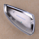 2pcs ABS Chrome Rearview Mirror Cover Caps Fit For Peugeot 2013-2017