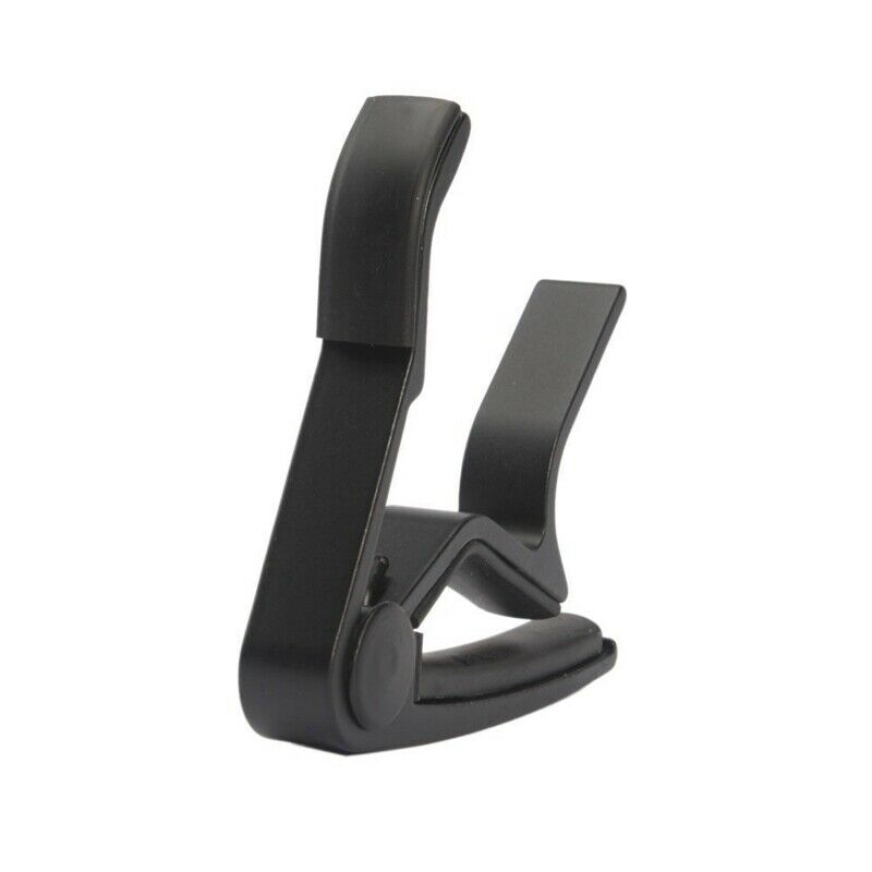 One Hand Quick Change Capo for Guitar - Black