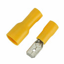 300PCS Red Blue Yellow Insulated Wire Spade Crimp Connector Terminal Male Female
