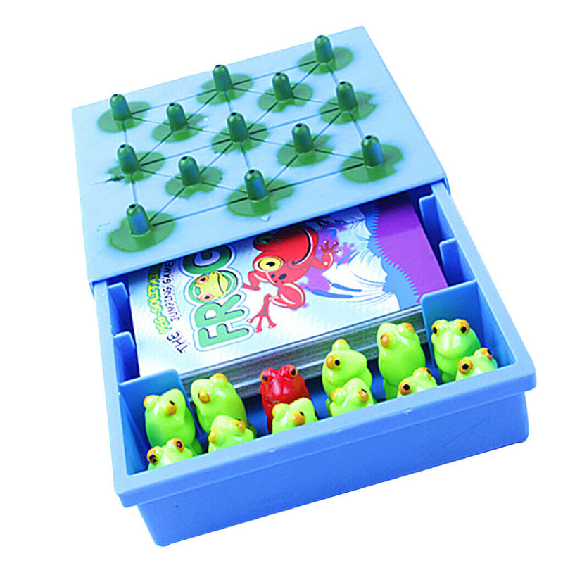 Frog The Peg Solitaire Jumping Board Game Children Intellect Chess Toys Game