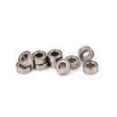 10pcs Mini Bearing Steel Bearing Rolling-Ball Bearings MR63ZZ 3*6*2.5mm SilverSE