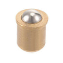 5mm Ball Dia Brass Electroplating Door Cabinet Ball Catch Latch Closures 20 M6H5