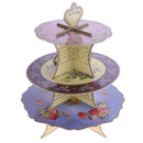3 Tier Paper Crown Flower Cupcake Stand Cupcake Display Tower Table Decor