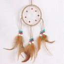 Handmade Feather Dream Catcher Wall Hanging Home Car Decor