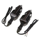 2pcs Flowing Waterproof Motorbike Turn Signal Lights Flashing Arrow Turning