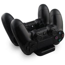 Double Charger Dock Stand w/ USB Cable Fit For Sony PlayStation 4 PS4 Controller