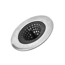 3Pcs Stainless Steel Silicone Strainer Floor Drain Cover Plug Anti-Blocking B8W7
