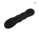 2Pcs Magic Sponge Hair Styling Bun Maker Twist Curler Tool Clip Donut Style.New