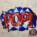 Embroidered iron on patches sequins sequins clothing DIY Motif Applique FT