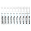 10Pcs White Waterproof Permanent Paint Marker Pen For Car Tire Tire Rubb PUV