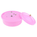 Pink Plastic DIY Rotating Music Box Base for Wedding Xmas Birthday Gift