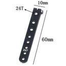 5PCS Steering 24T Aluminum Servo Arm Horn Torque for Futaba HSP ETC RC Car