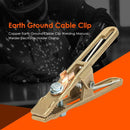 Brass Welding Manual Welder Arc Earth Ground Cable Copper Grip Clip Clamp 260A
