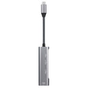Grey USB C Hub Type C to 4K HDMI USB 3.0 2.0 PD Port Dongle for MacBook Pro