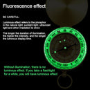 Camping Hiking Pocket Brass Golden Compass Portable Compass Navigation OutdY Hn