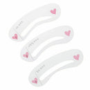 5X(4 Styles Eyebrow Grooming Stencil Kit Template Make Up Shaping DIY tool N9V9)