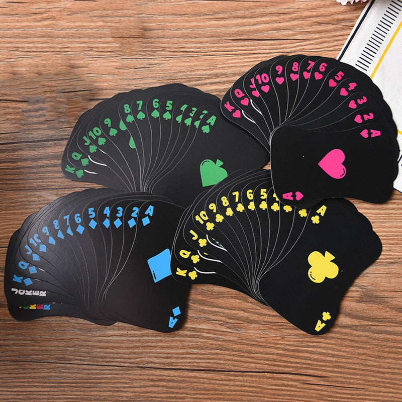 Playing Poker Cards Cards Deck Playing Luminous Cards Board Game Night PokerLJ