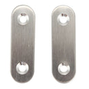 50mmx16mm Straight Repair Joining Mending Flat Plate Bracket 10pcs