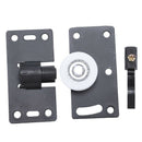 30mm Diameter White Nylon Wheel Furniture Sliding Door Roller Set B8K8