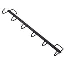 No Drilling Heavy Duty Kitchen  Organizer 6 Hooks Coat Spoon Wall Hanger