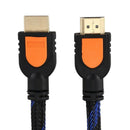 5X(Ethernet HDMI Male to HDMI Male m/m Adapter Cable 30cm 12" for TV ComputU9M1)
